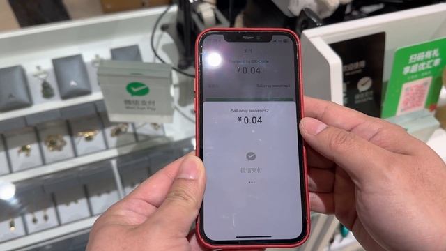 WeChat Pay on Verifone T650P Android terminal смотреть онлайн