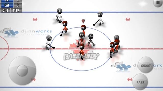 Stickman Ice Hockey - Android Gameplay HD смотреть онлайн