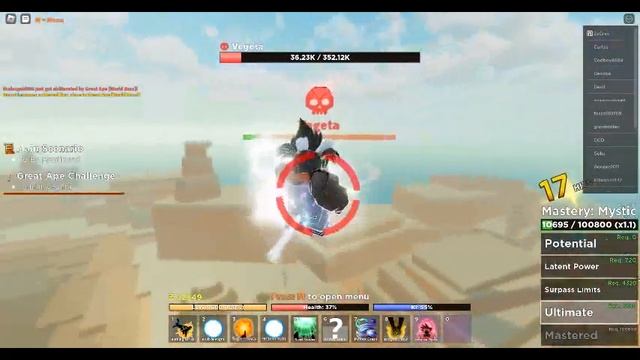 Finally Unlocking Great ape form Dragon soul смотреть онлайн
