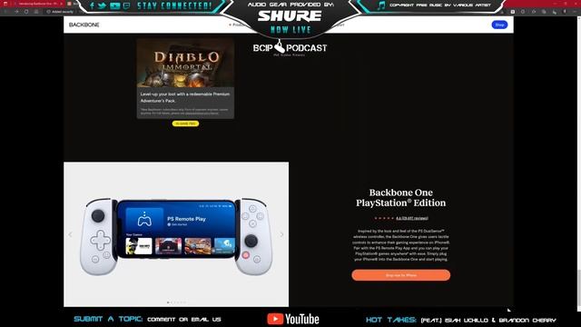 The BCIP Podcast Clips - The Playstation Backbone One Controller смотреть онлайн