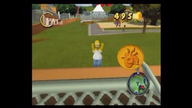 The Simpsons Hit and Run (PS2 Gameplay) смотреть онлайн