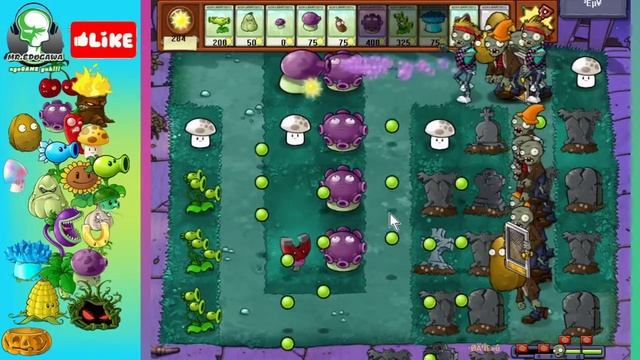 TOWER DEFENSE HARD MODE LEVEL 5 PLANTS VS ZOMBIES MOD смотреть онлайн