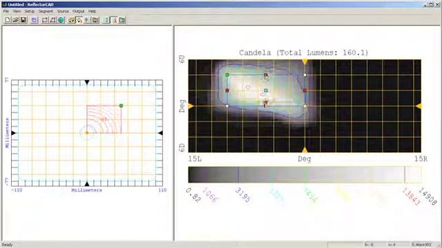 ReflectorCAD Segmented Reflector Design Software