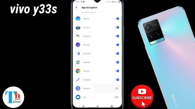 Vivo y33s fingerprint app lock/vivo y33s me app lock kaise kare/vivo apps lock setting смотреть онлайн