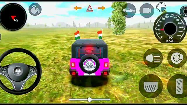 Indian car simulator 3d modified thar 👿 siddu moosewala dollar song || Android gameplay 📲 🔥 смотреть онлайн