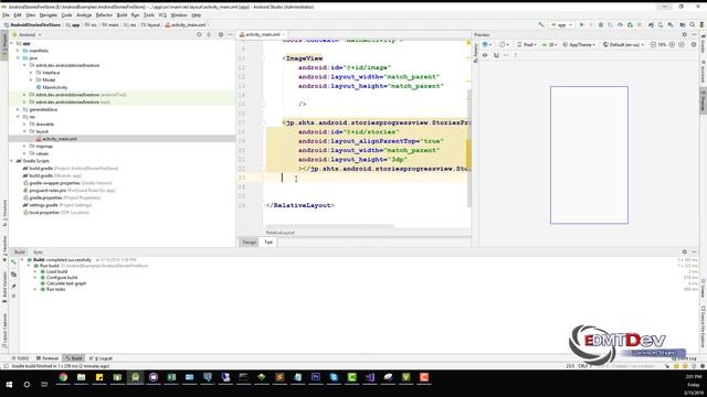 Android Development Tutorial - Stories Progress View with FireStore смотреть онлайн