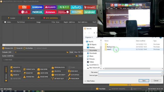 Flash Vivo Y12 Via Unlocktool || Flash Vivo Y12 (PD1901BF)