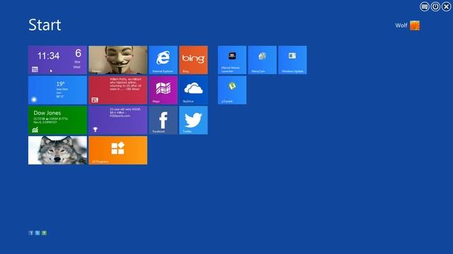 WinMetro Bring Windows 8 Metro UI to Your Desktop смотреть онлайн