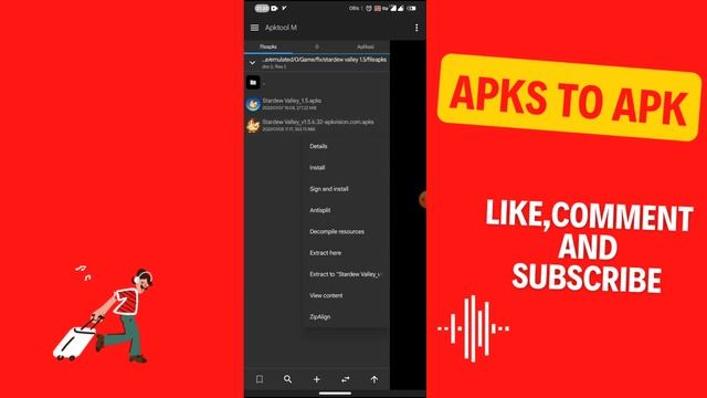 CARA MUDAH MENGUBAH FILE APKS TO APK смотреть онлайн
