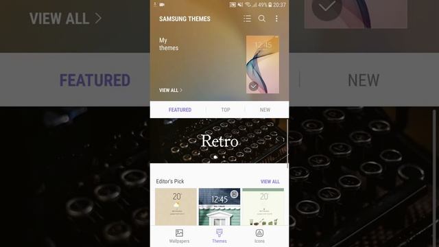 How to Apply Blue Comet theme with Black Fantasy in Android Mobile смотреть онлайн