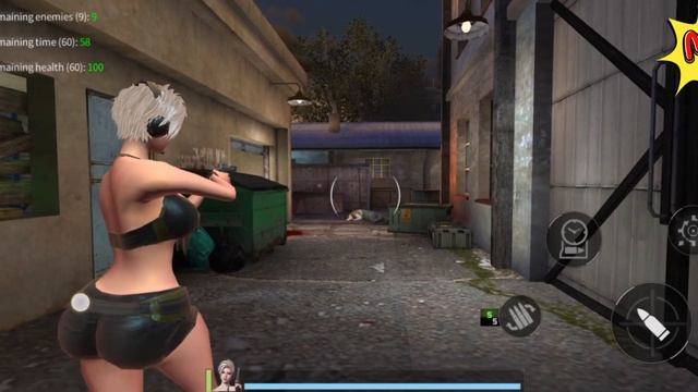 Zombie Hunter Survival Gameplay MaxGraphics 60FPS (AndroidIOS) смотреть онлайн