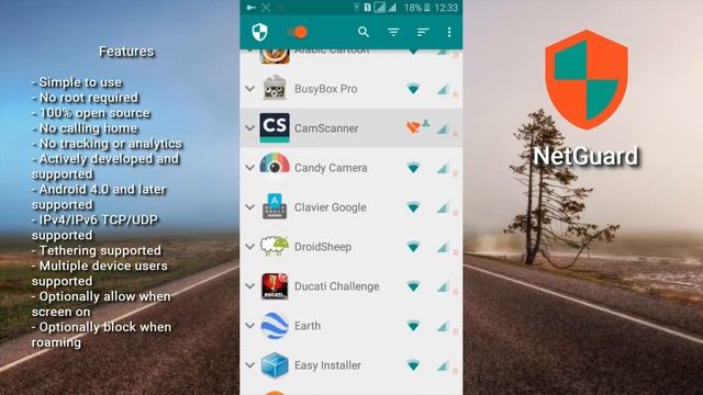 NetGuard No Root Firewall for Android - The Firewall for your Android смотреть онлайн