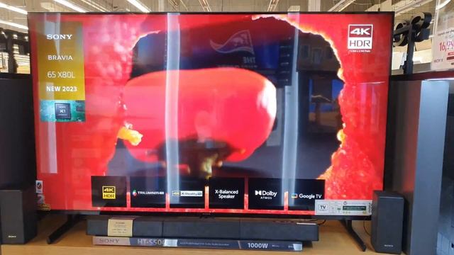 Sony 65" X80L Series 4K HDR Smart Google TV (2023) смотреть онлайн
