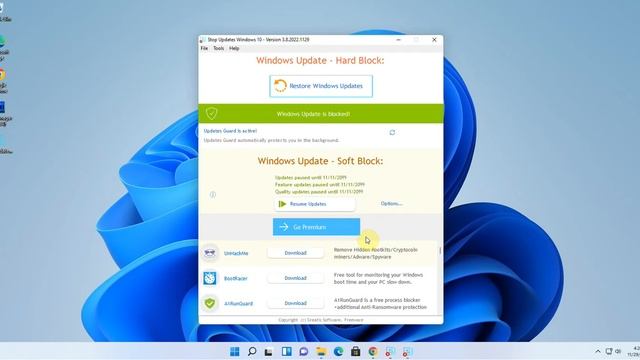 StopUpdates10 version 3.8.2022.1129 Quick Look смотреть онлайн