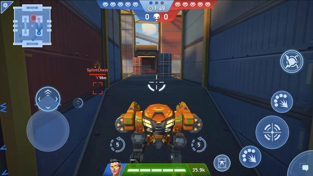 I Am a Golden Boy! Fright Light Zephyr Shotgun 8 25 kills! Mech Arena смотреть онлайн