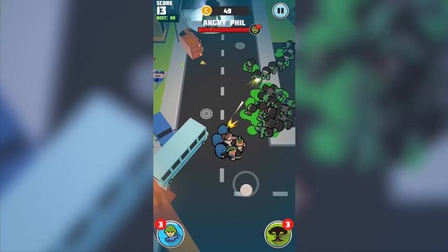 ZOMBIE HATERS - Gameplay Walkthrough Part 1 (iOS Android) смотреть онлайн