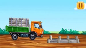 Строим дом. Серия 11. [Собираем каркас дома]. Обучающий мультик.