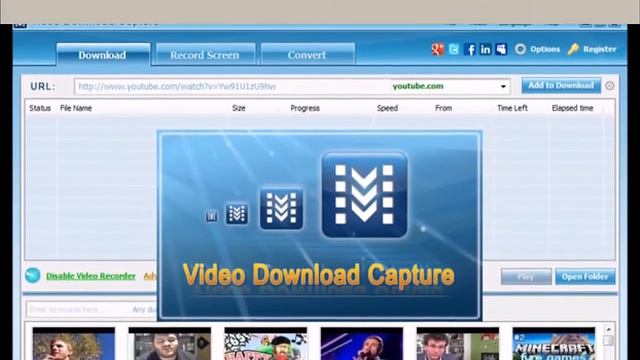 VIDEO DOWNLOAD CAPTURE 5.0.3