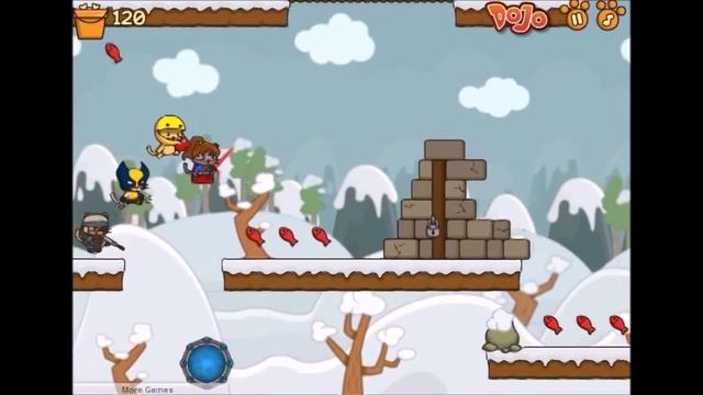 StrikeForce Kitty 2 - Northland (World 3) (100% COMPLETE) смотреть онлайн