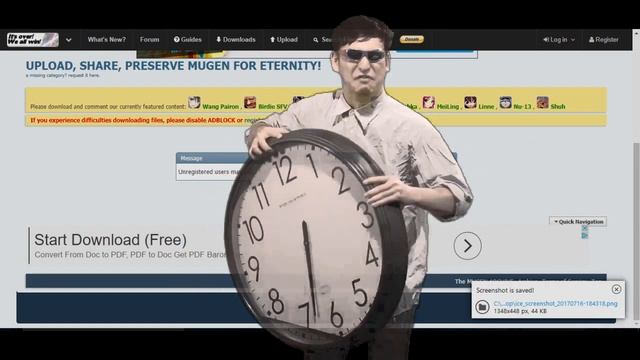 It's Time To Stop Limiting Downloads On Mugen Archive смотреть онлайн