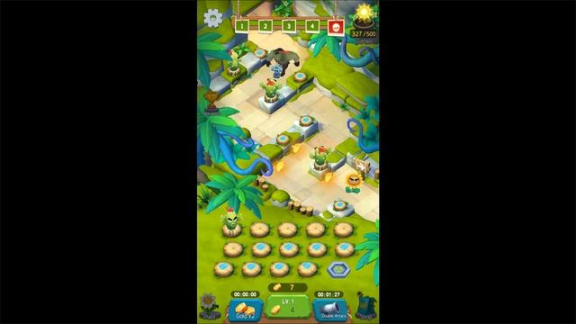 Merge Plants - TD Games (Gameplay Android) смотреть онлайн
