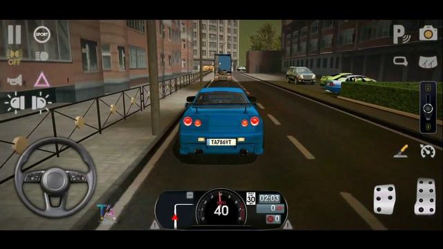 Driving School Sim - Nissan Skyline in Hong-Kong - Car Games Android Gameplay смотреть онлайн