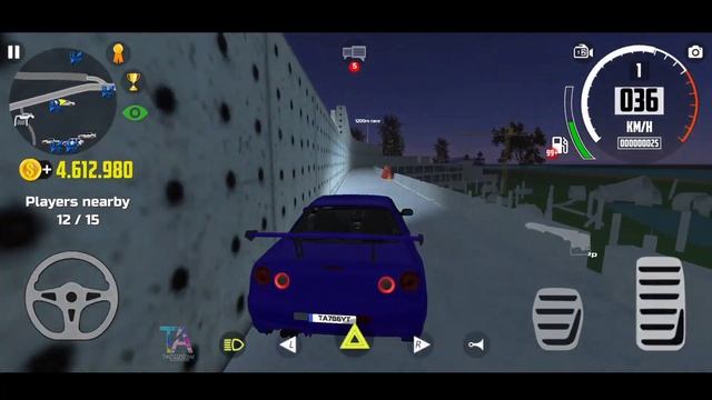Car Simulator 2 Multiplayer - Construction Site Race - Nissan Skyline R34 Car Games Android Gamepla смотреть онлайн