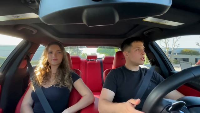 GIRLFRIEND REACTS TO MY 800HP HELLCAT REDEYE! RACED A PORSCHE 911 TURBO смотреть онлайн