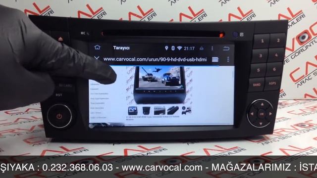Mercedes E Class Android Multimedya Cihaz Tanıtımı смотреть онлайн