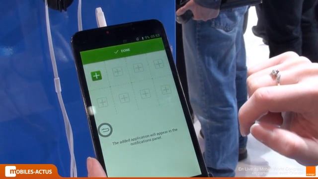 ZTE Grand Memo - Présentation et prise en main au Mobile World Congress 2013 смотреть онлайн