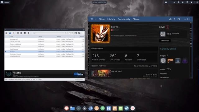 KDE5 with live wallpaper смотреть онлайн
