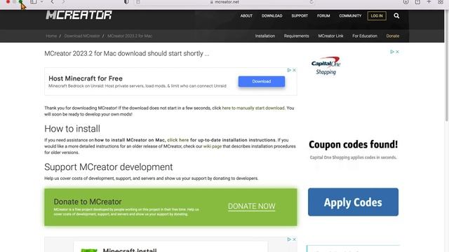 how to download Mcreator on MacBook Pro смотреть онлайн