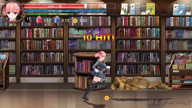 【同人ACT】FIGHTING GIRL SAKURA-R プレイ動画 part4 ステージ4 смотреть онлайн
