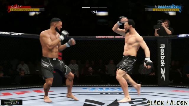 Девин Кларк против Азамата Мурзаканова БОЙ В UFC 4/ UFC FIGHT NIGHT смотреть онлайн