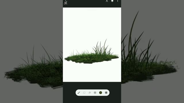Infinite Painter | Perfect Brush for grass | Digital art| On Phone | Infinite Painter Grass brush смотреть онлайн