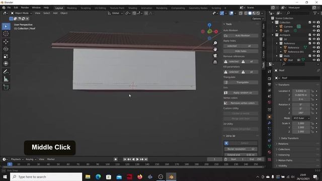 Drawing a home in less than two minutes using Archipack Pro - Blender 3.0 Tutorial смотреть онлайн