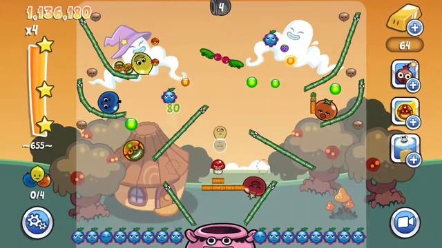 papa pear saga level 655 no boosters NEW 3 stars ⭐⭐⭐ смотреть онлайн