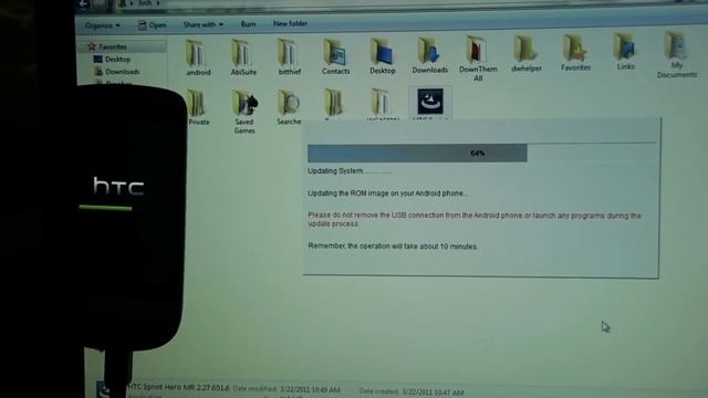 HTC Hero - How To Flash Stock смотреть онлайн