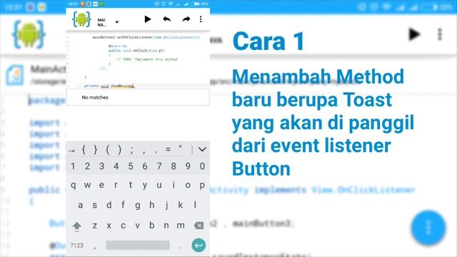 #WIDGET : Tutorial Menambahkan Button Menggunakan AIDE смотреть онлайн