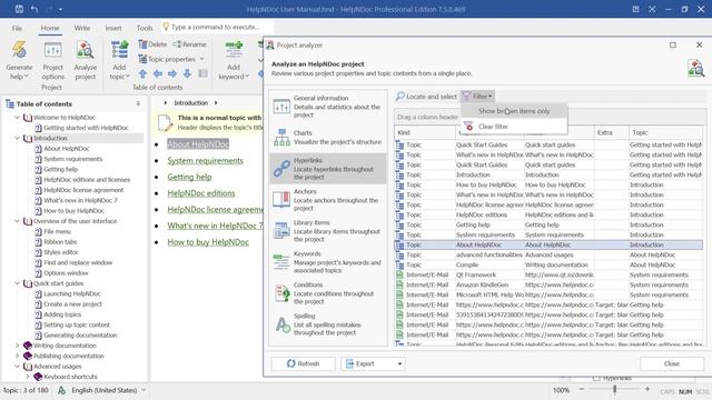 What's new in the HelpNDoc help authoring tool version 7.6: Analyze conditional content, and more.. смотреть онлайн