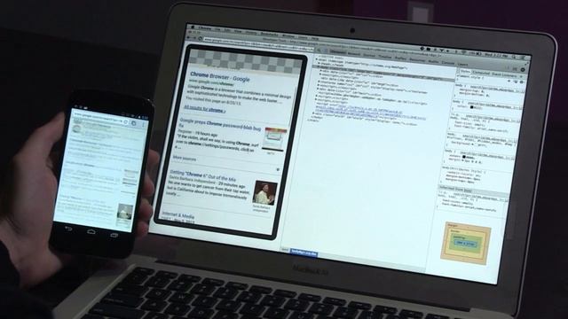Screencast with Chrome DevTools for Mobile смотреть онлайн