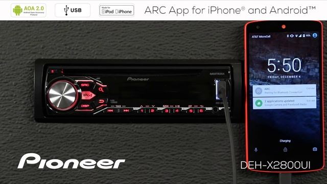 How To - DEH-X2800UI - ARC App for iPhone and Android смотреть онлайн