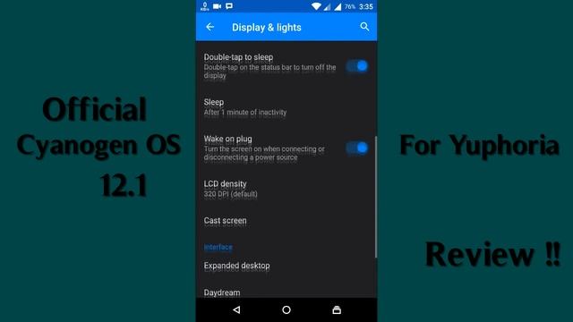 Review : Official Cyanogen OS 12.1 (5.1.1) for YU Yuphoria смотреть онлайн
