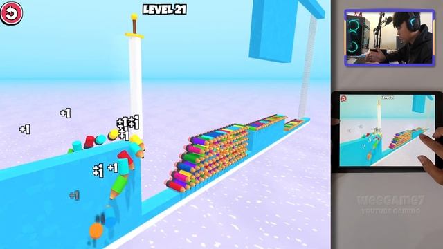 Stacky Knife - Gameplay Walkthrough Part 5 - Basic Solution Levels 20-23 (iOS, Android) смотреть онлайн