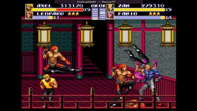 Streets Of Rage 3 Hard No Death Coop (Axel & Zan) By FinalCrashSoR3 & Slavicus (Factory)