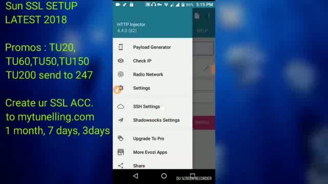 HTTP INJECTOR SUN LATEST SET UP 2018 PAYLOAD смотреть онлайн
