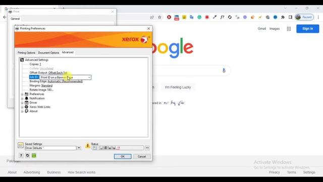 Xerox 5855 | How to Disable Job Id Print смотреть онлайн