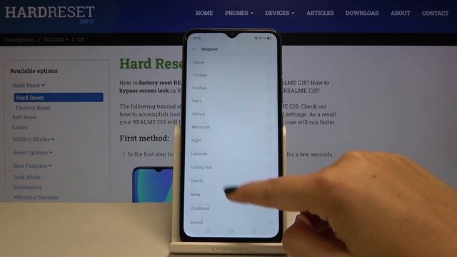 Realme C15 Ringtone List / Change Ringtone смотреть онлайн