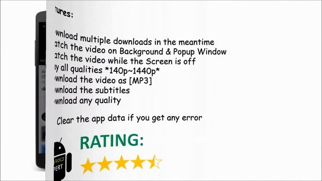 No.1 YouTube Downloader for Android #TheBest смотреть онлайн