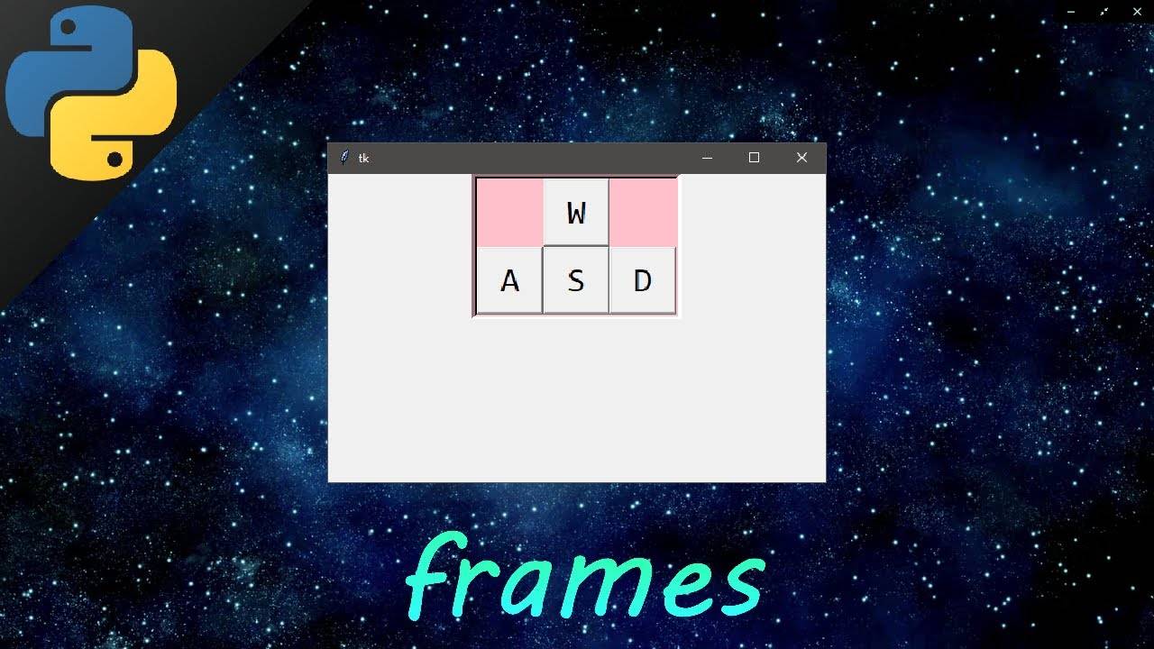 Урок №15: Python tkinter Графические фреймы смотреть онлайн